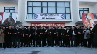 Rıza Şehri Misafirhanesi ve Aşevi Açıldı