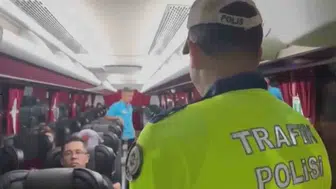 Düzce'de şehirlerarası otobüs terminalindeki işletmeler denetlendi