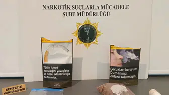 Samsun'da tütün paketinde uyuşturucu ele geçirildi