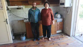 Evlerini Kaybettiler, Destek Bekliyorlar