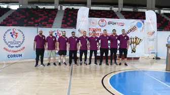 Türkiye Görme Engelliler Goalball Tamamlandı