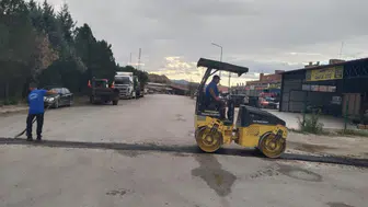 Sanayi Sitesi ve Belkavak Köyü Yollarına Bakım Yapıldı