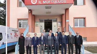 Çalgan’dan İl Müftüsü Yıldırım’a Umre Tebriği