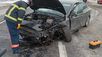 Yol Kenarına Daldı: 1 Yaralı