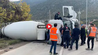 Beton Mikseri Dehşeti Kameralarda