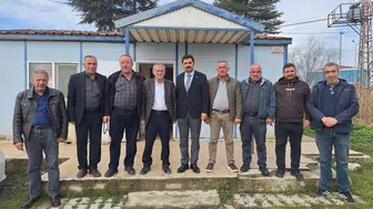 Hem Bayramlaştı Hem Sorunları Dinledi