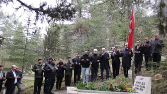 İskilip'te Şehit Kabirleri Ziyaret Edildi