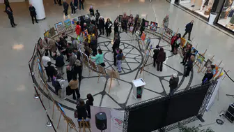 Çorum'da "Uluslararası Plastik Sanatlar Sergisi" Açıldı