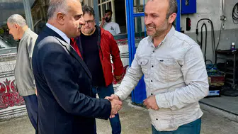 Alar, Alaca’da Esnafla Buluştu