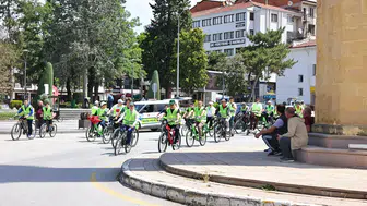 Sağlık İçin Pedal Çevirdiler