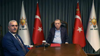 Ahlatcı, Cumhurbaşkanı Erdoğan ile Bir Araya Geldi