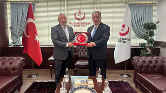 Başkan Aşgın, Destici ile Bir Araya Geldi