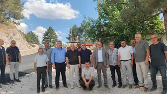 Çorum Belediyesinden Oğuzlar’a Asfalt Desteği