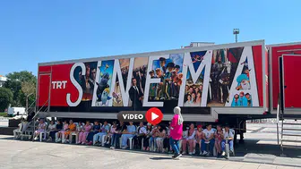 TRT Sinema Tırı Çorumlu Çocuklar İçin Perdelerini Açtı