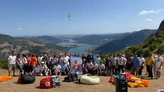 Çorum’da Hayatını Kaybeden Paraşüt Pilotu Unutulmadı