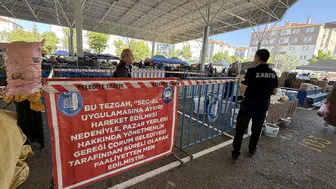 Pazarda Yeni Kuralı İhlal Etti, Zabıta Acımadı