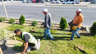 Sungurlu'da Üstyapı ve Peyzaj Çalışmaları