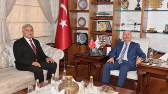 Adem Özel’den Vali Çalgan’a Ziyaret