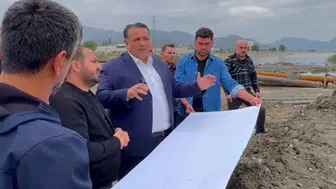 Kızılırmak Şişme Savak Projesi’ne Saha İncelemesi