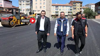 Sungurlu Sanayisi Sıcak Asfaltla Buluşturuldu