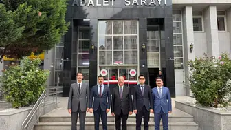 Ahlatcı’dan Adliye Ziyareti