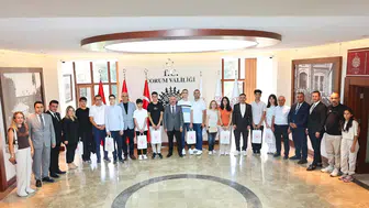 YKS ve LGS Şampiyonlarını Ağırladı