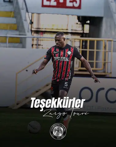Zargo Toure ile Yollar Ayrıldı