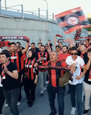 Arca Çorum FK'den Taraftarına Teşekkür