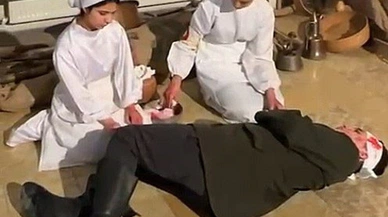 600 Öğrenci Bir Araya Gelip Yaptı