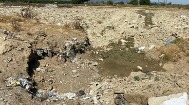 Açık çöp döküm sahaları ve hurdalıklarda mikroplastik kirliliği araştırıldı