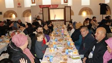 Amasya'da 540 yıllık imarethanede iftar programı düzenleniyor