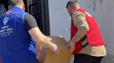 Amasya’da  ihtiyaç sahiplerine gıda paketi dağıtıldı