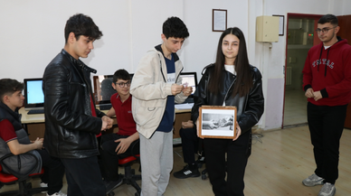 Amasya'da öğrenciler "zimem defteri" geleneğini yaşattı