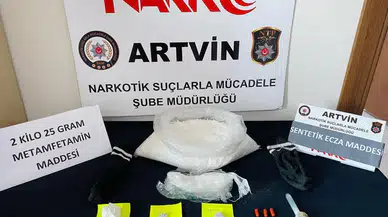 Artvin'de uyuşturucu operasyonunda 4 kişi tutuklandı