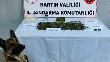 Bartın'da uyuşturucu ticareti yaptıkları iddiasıyla yakalanan 2 zanlı tutuklandı