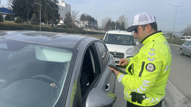 Bolu'da trafik denetimi yapıldı