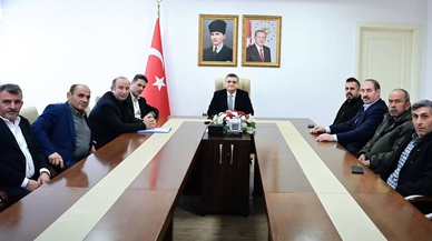 Boyabat’lı muhtarlardan Vali Özarslan’a ziyaret