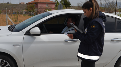 Dodurga'da bayram tatili öncesi trafik denetimi yapıldı