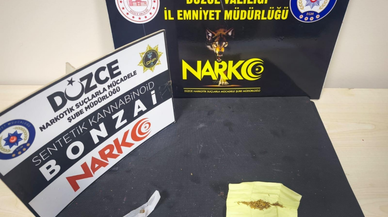 Düzce'de uyuşturucu operasyonunda gözaltına alınan 2 zanlı tutuklandı