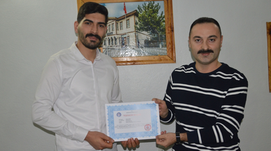 Havza Kaymakamı Ayvat, SBB personeline teşekkür belgesi verdi