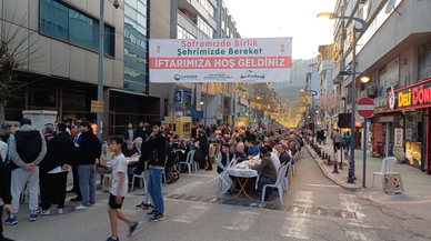 Karabük Belediyesi iftar programı düzenledi
