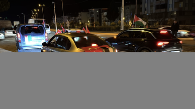 Karabük'te "Gazze'ye destek konvoyu" oluşturuldu