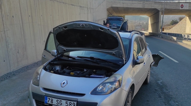 Karabük'te tırla çarpışan otomobilin sürücüsü yaralandı