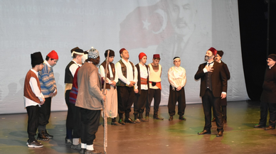 Mehmet Akif Ersoy İstiklal Marşı'nın kabulünün 104. yılında Samsun'da anıldı