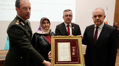 Ordu'da şehit aileleri ve gazilere Devlet Övünç Madalyası ve Beratı verildi