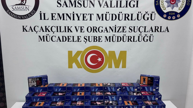 Samsun'da 20 bin makaron ele geçirildi