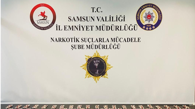 Samsun'da düzenlenen uyuşturucu operasyonunda 2 kişi gözaltına alındı