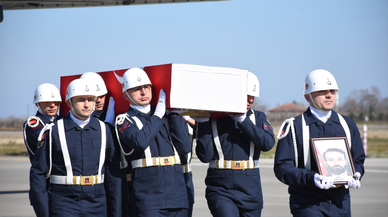 Şehit pratisyen hekim Koray Arslan'ın cenazesi Samsun'a getirildi