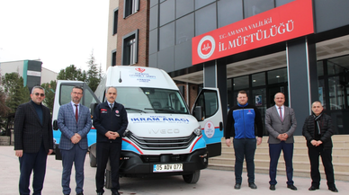TDV Amasya şubesinin mobil ikram aracı hizmete başladı