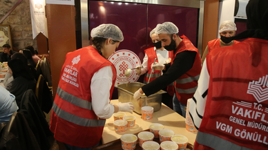 Tokat Vakıflar Bölge Müdürlüğü 500 kişiye iftar yemeği veriyor